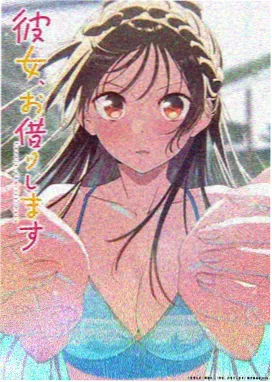 漫画头像女 赛后绷带 方构图样本